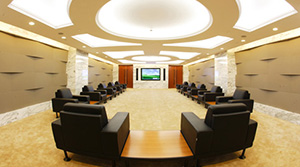 重慶某財(cái)富中心高清視頻會議“云”案例